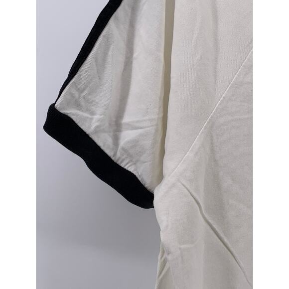 ADIDAS Men's White-Black California Short Sleeve Crewneck T-Shirt SZ M - Picture 6 of 10